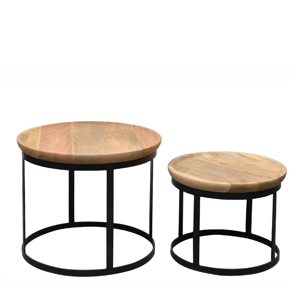 Industrial Coffe Table - Ict 03 (round) - Posteak Furniture