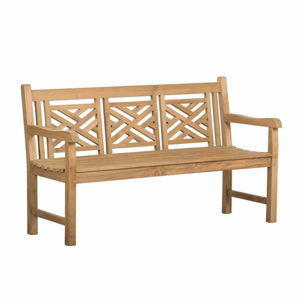 Teak Garden Bench Mozaik 1.8m - Posteak Furniture Indonesia