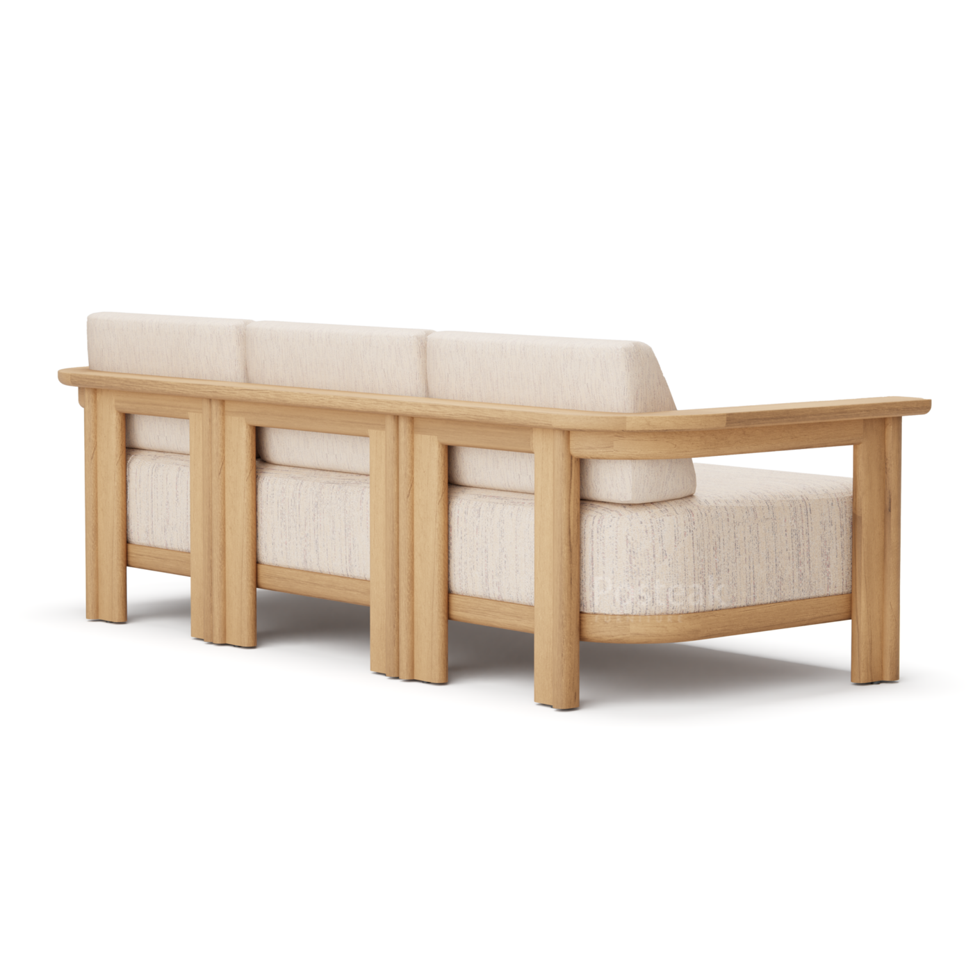 Aruba Teak Outdoor Sofa - Image 3